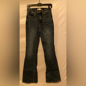 Madewell Skinny Flare Jean Size 26 Tall
